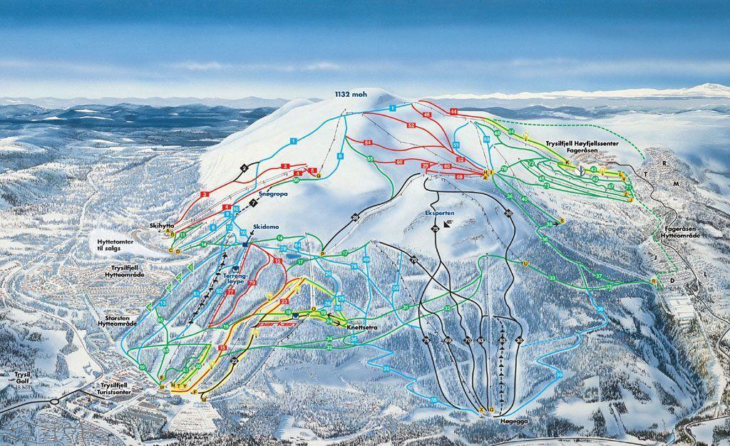 Trysilfjellet Leilighetshotell Екстер'єр фото